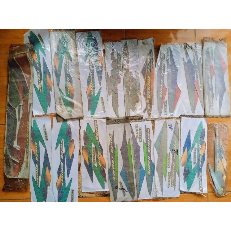 Stiker Sticker Striping Tilas Tilam Honda Tiger lawas 97