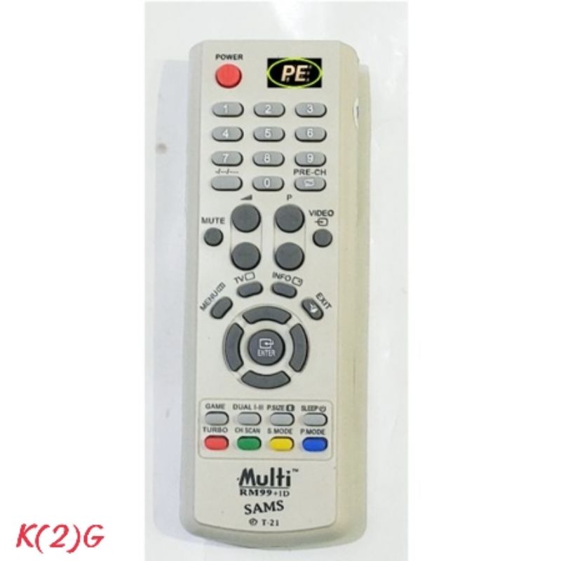REMOTE  TV  SAMSUNG  TABUNG T-21