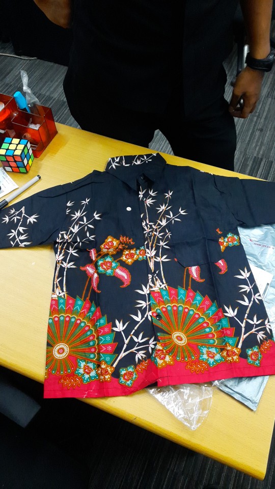 Batik Couple Keluarga Sania Ruffle Ori Ndoro Jowi Dnt Motif Kupu Kuning Termurah