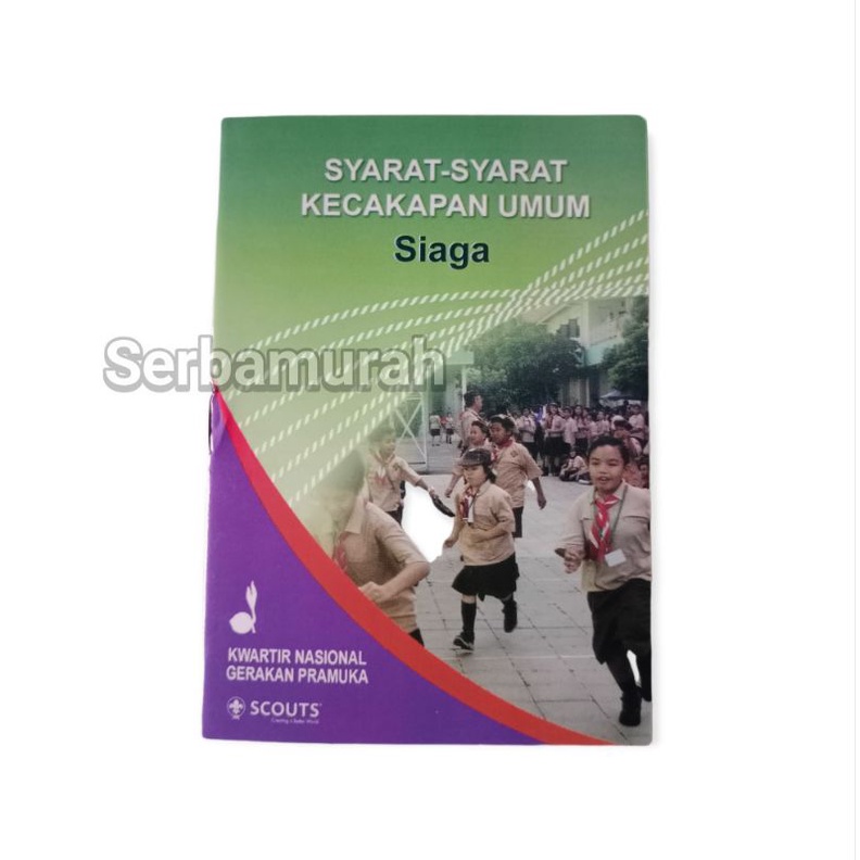 buku saku Pramuka buku syarat syarat kecakapan umum siaga penggalang penegak