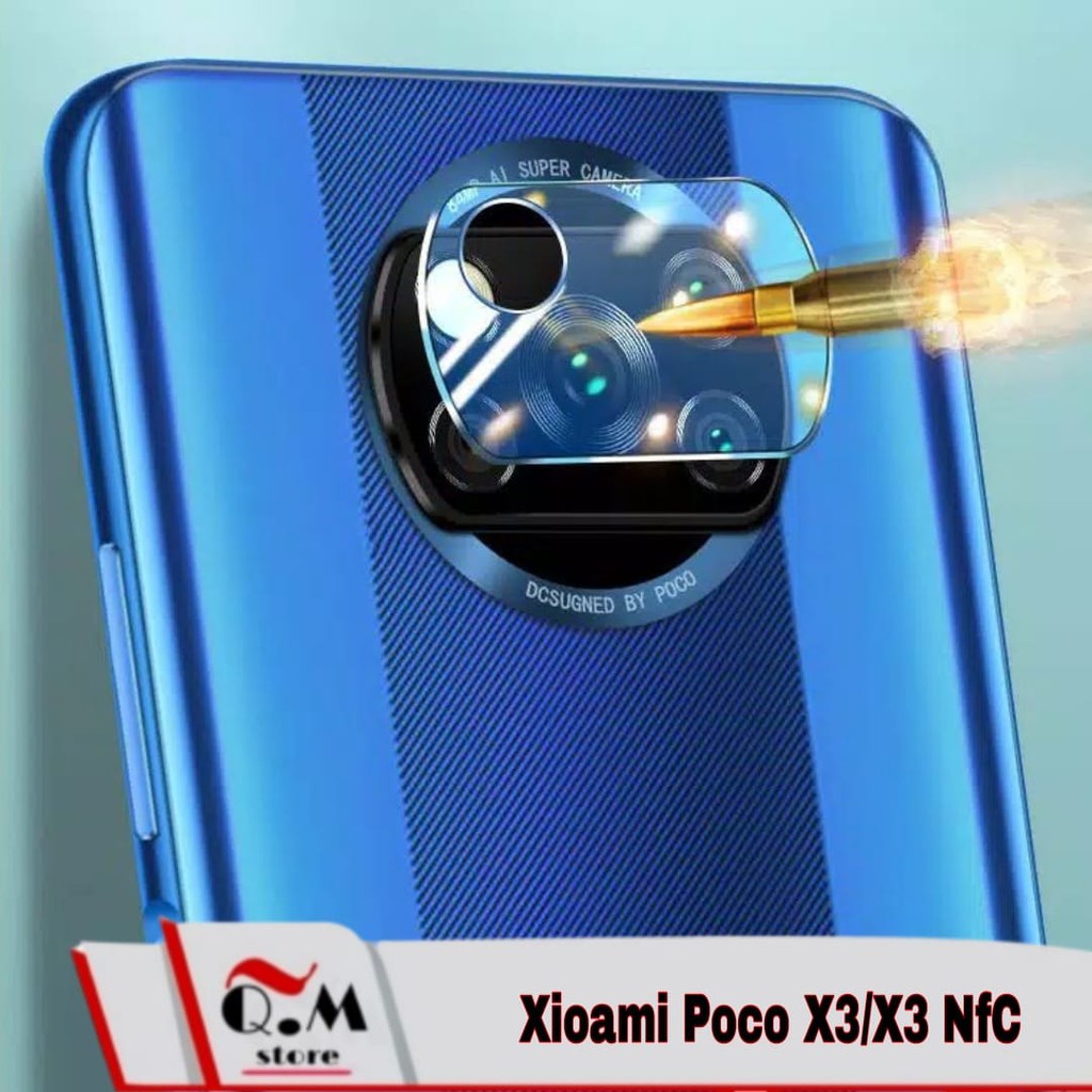 Tempered Glass Camera Xiaomi Redmi Note 11 4G / Note 11s 4G / Poco M4 Pro 4G / Poco M4 Pro 5G / Poco M3 / Poco M3 Pro 5G / Poco X3 GT / Poco F3 / Poco X3 NFC / Poco X3 / Poco X3 Pro Lensa Camera Pelindung Camera Belakang