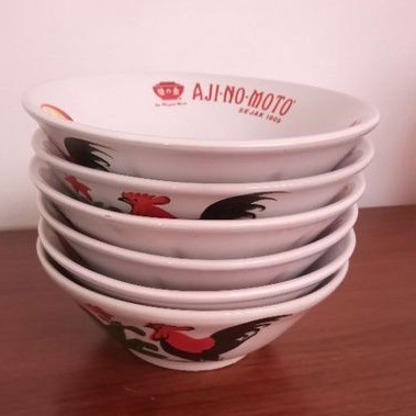 Mangkok ayam jago / mangkok keramik miwon ajinomoto/ mangkok mie ayam mangkok bakso