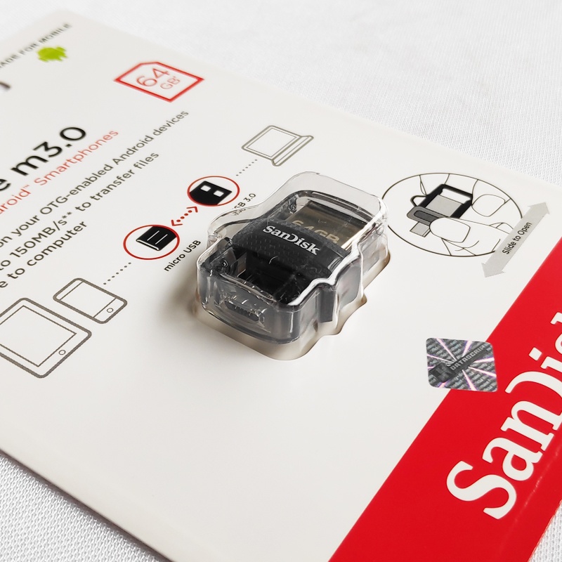 SANDISK DUAL USB DRIVE 3.0 64GB BISA FLASHDISK BISA OTG JAMIN 100% ORIGINAL GARANSI RESMI