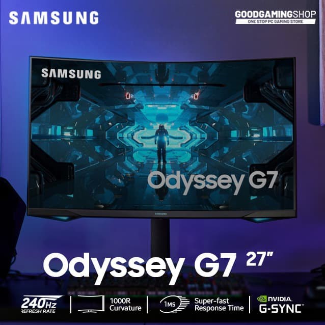 Samsung Odyssey G7 26.9 16:9 240 Hz Curved VA LC27G75TQSNXZA