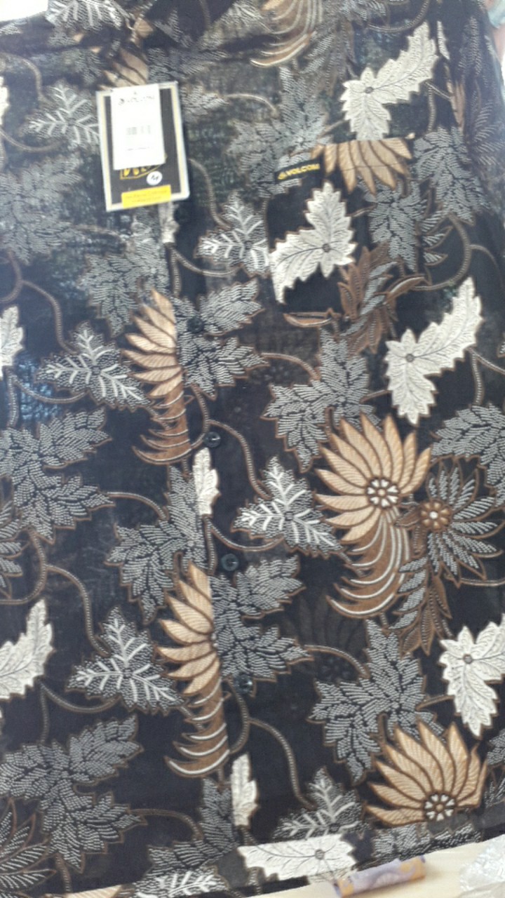 Kemeja Batik Pria Lengan Panjang Premium Bahan 40s Kemeja Dewasa