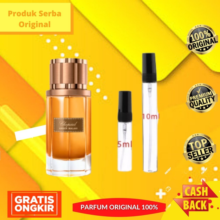 Decant Parfum Parfume Perfume Asli Original Pria Laki Laki Cowok Chopard Amber Malaki For Unisex 5ml