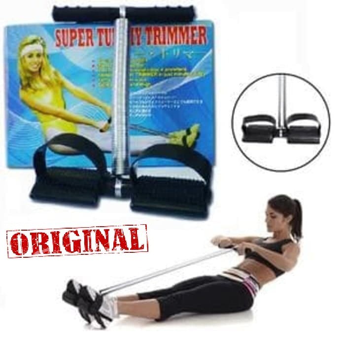 Tummy Trimmer Pelangsing Tubuh - alat olah raga pengecil perut sit up alat fitnes