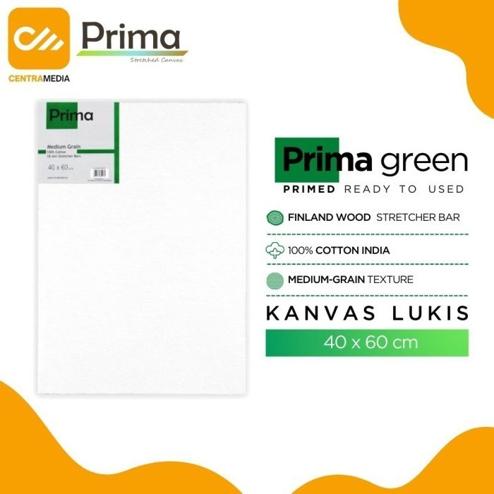 

Produk Terbaru Kanvas Lukis Cotton Prima Green Series 40X60Cm