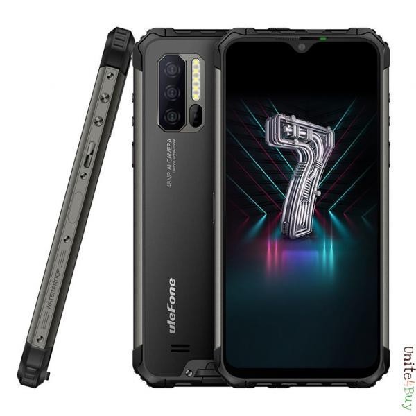 Ulefone Armor 7 8GB128GB Helio P90 IP68 48MP tahan banting tahan air