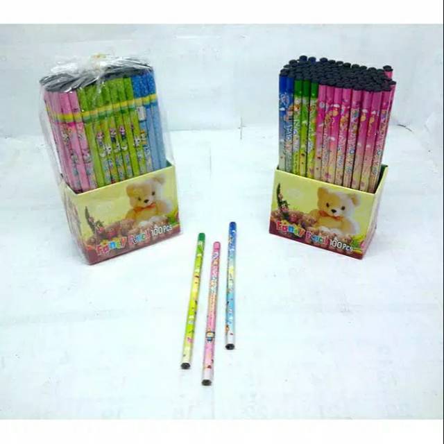 

Pensil 2B Fancy 1pax isi 100pcs Termurah