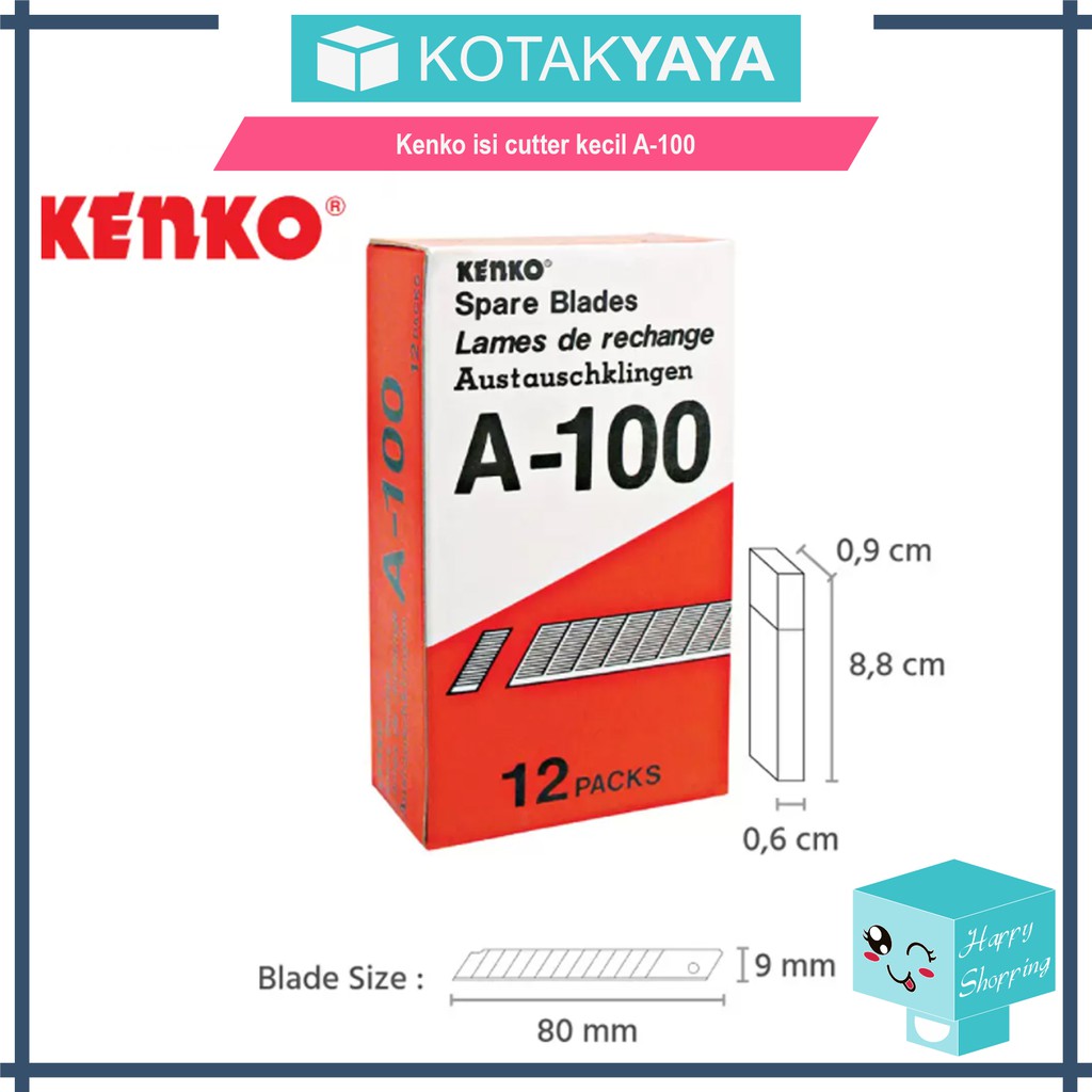 

Kenko isi cutter kecil A-100