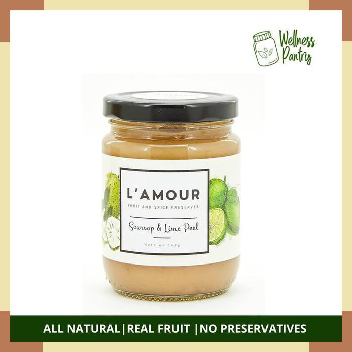 

L’amour Soursop & Lime Peel Selai Buah 285g