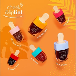 Implora Cheek &amp; Lip Tint Es Cream Bibir Liptint BPOM ORIGINAL