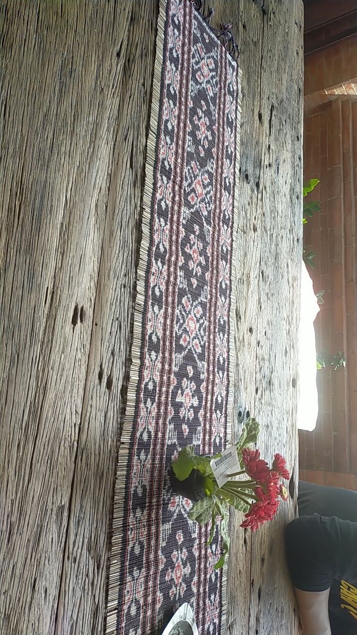 Kerajinan Lidi Tirai Lidi Tenun Lidi Taplak Lidi