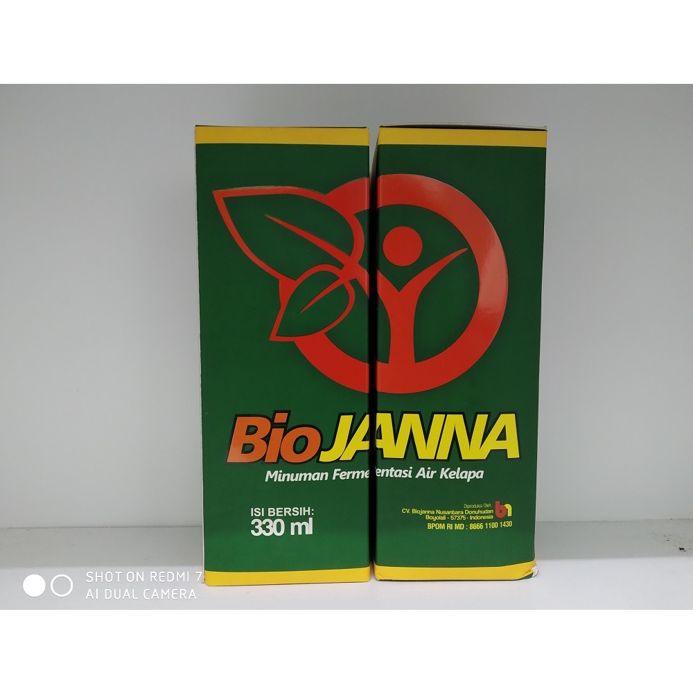 

BIOJANNA MINUMAN FERMENTASI AIR KELAPA 330 ML