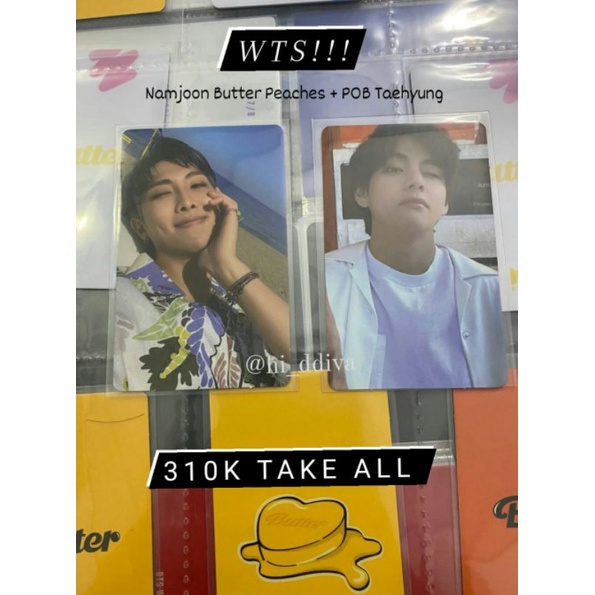 POB Taehyung + Namjoon Butter