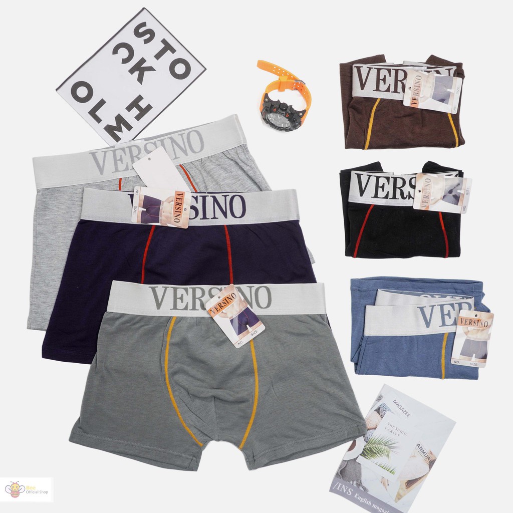 Boxer VERSINO 927 Pria Dewasa | CD Laki Laki Abg Remaja Open Celana Pendek Underwear | Ecer Satuan