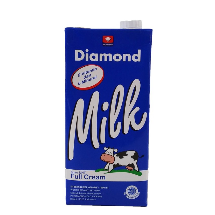 

Susu UHT Diamond 1 Liter variant Full Cream