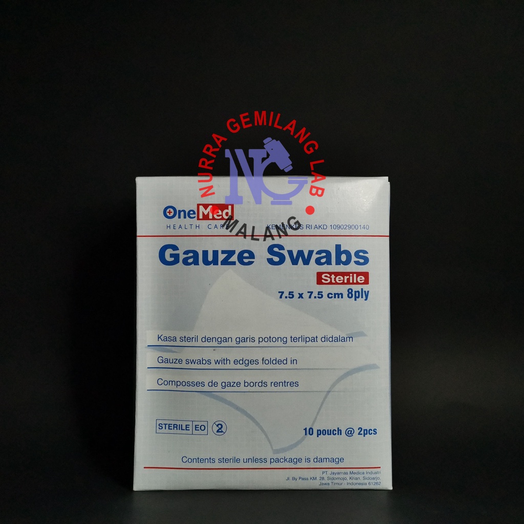 Kasa Steril 7,5cm x 7,5cm Onemed
