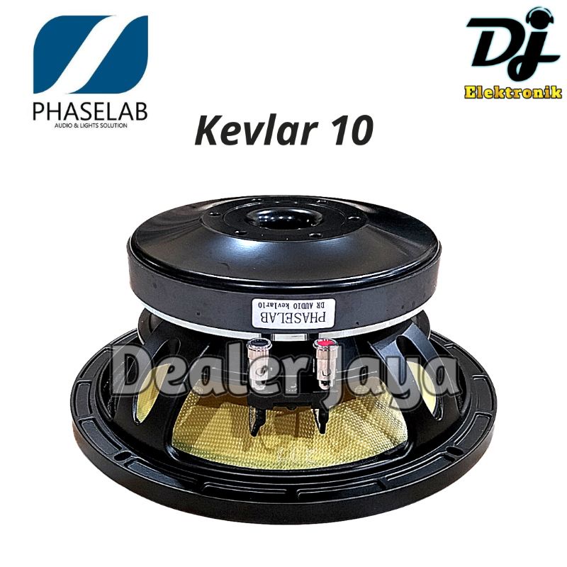 Speaker Komponen Phaselab DR Audio KEVLAR 10 / KEVLAR10 - 10 inch
