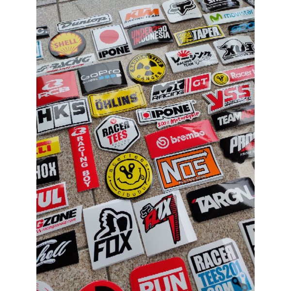 (NEW SERIES) STIKER MOTOR/STICKER SPONSOR MOTOR/HYPE DISTRO STICKER gambar joss