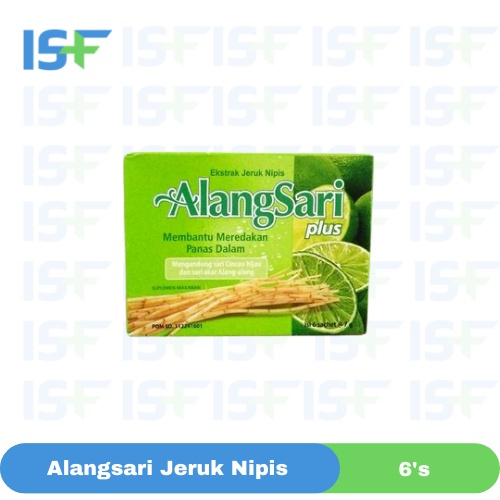 

⭐ISF⭐Alangsari Jeruk Nipis 6's Mencegah Sariawan & Panas Dalam
