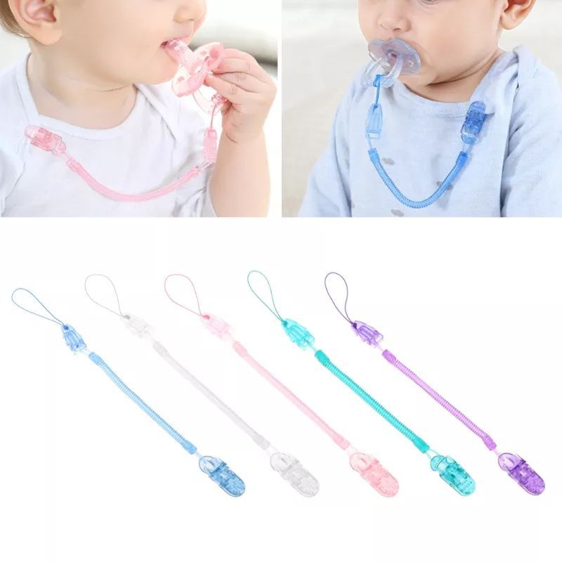 (GANBARU) TALI EMPENG | TALI GANTUNGAN EMPENG | TALI EMPENG DOT | TALI EMPENG ELASTIS | TALI TEETHER | BABY PACIFIER CLIP