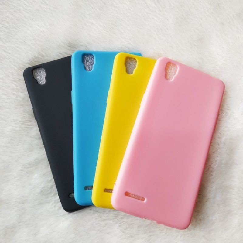 Case Matte Oppo F1 / F1f / F1w / F1fw / A35 Casing Atau Kondom Softcase Matte Candy Color
