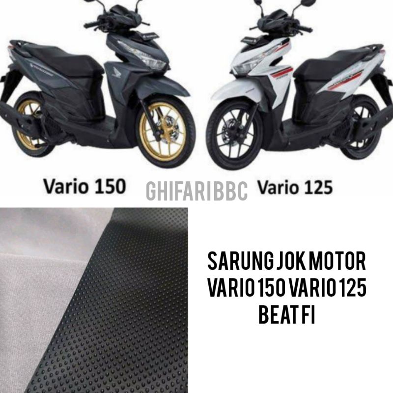 sarung jok motor Honda Vario 150 dan 125 dan beat original