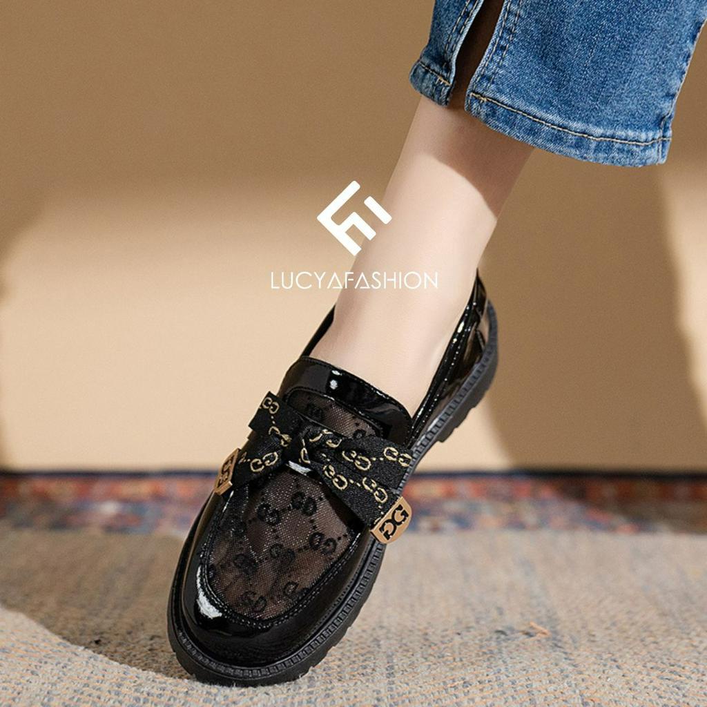 AGI0972 Sepatu Docmart Wanita import kekinian gaya korea model terbaru termurah COD jakarta