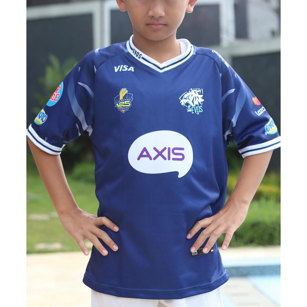 JERSEY KAOS BAJU GAMING ANAK EVOS 2021
