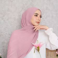 YES Pashmina Plisket Full Ceruty Babbydoll Premium