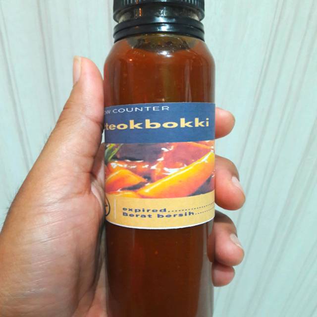 

Saus tokpoki/ tteokbokki sauce / pasta halal
