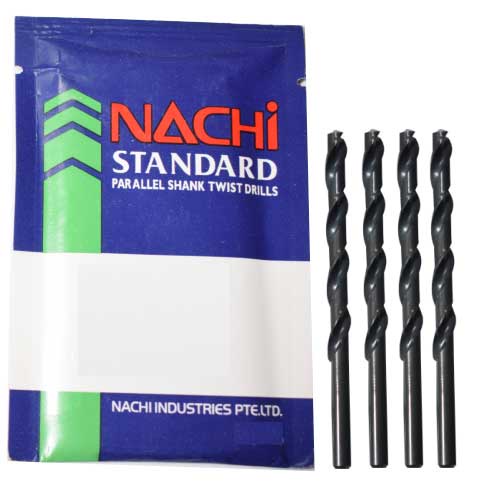 NACHI mata bor besi eceran 3mm 4mm 4.5mm 5.5mm 6mm 7mm 8mm 10mm twist drill hss Original HARGA PER 1 PCS