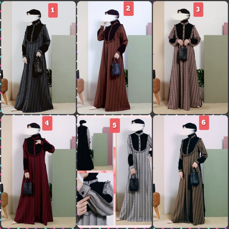 GAMIS WANITA Jelita Dress by NABE OFFICIAL ORI