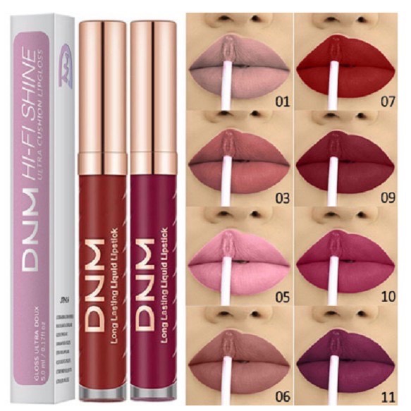 sale ! Wow terlaris Lengkap nomor / DNM lipcream matte / DNM matte lipgloss long lasting anti air