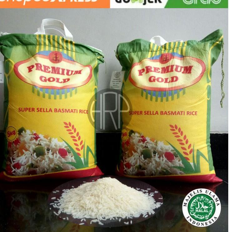 

Trend - Beras Basmati GOLD 5kg/Beras India/Beras Arab/Nasi Kebuli/NASI Briyani/Punjab King/ Seller BASMATI