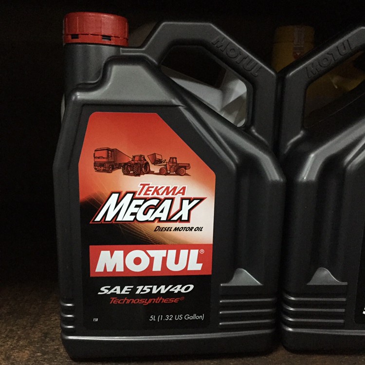 Oli mesin diesel MOTUL Texma Mega X 15w/40 - 5 liter