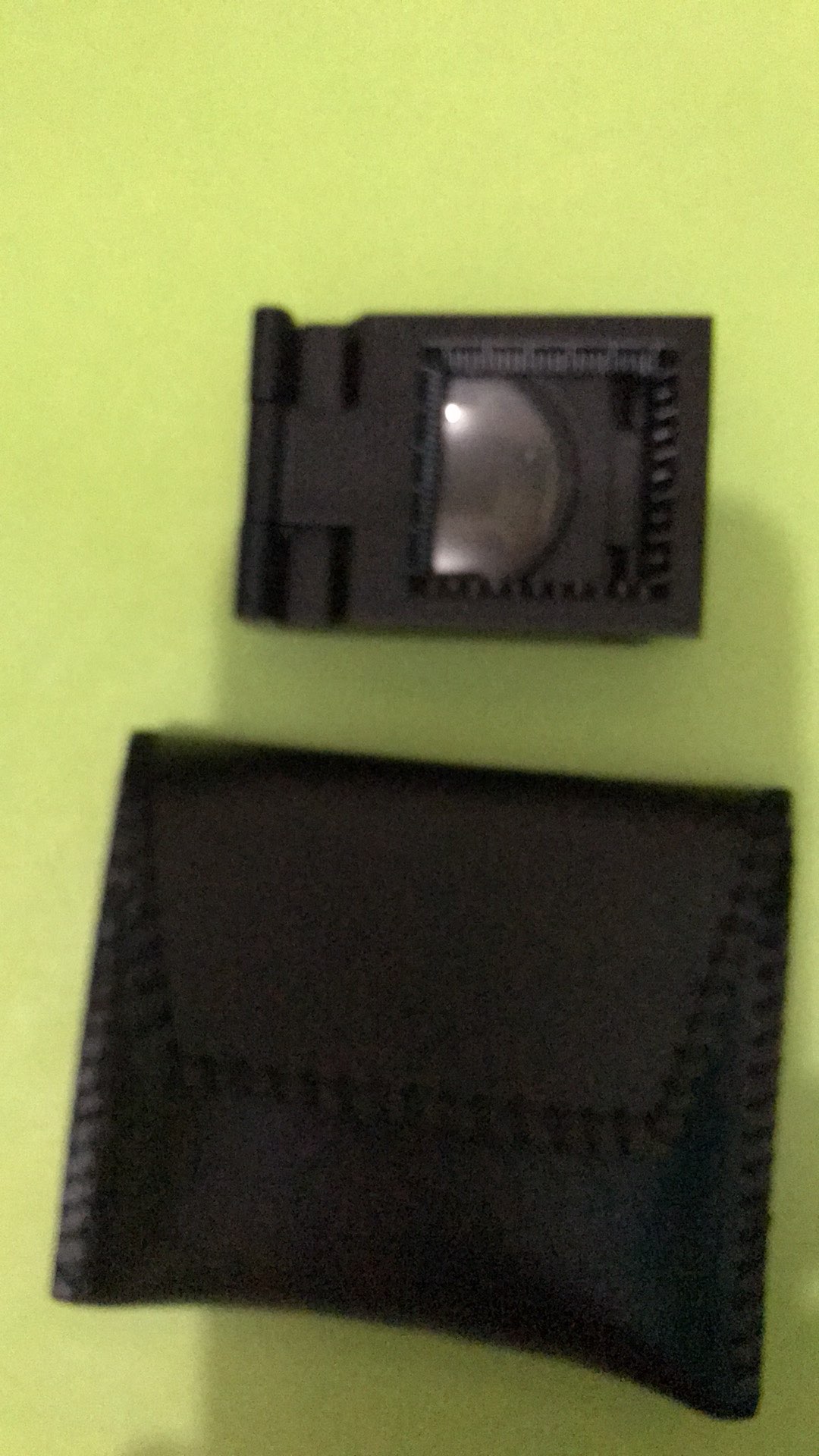 Kaca Pembesar Lipat, Magnifier Stainless , Besi