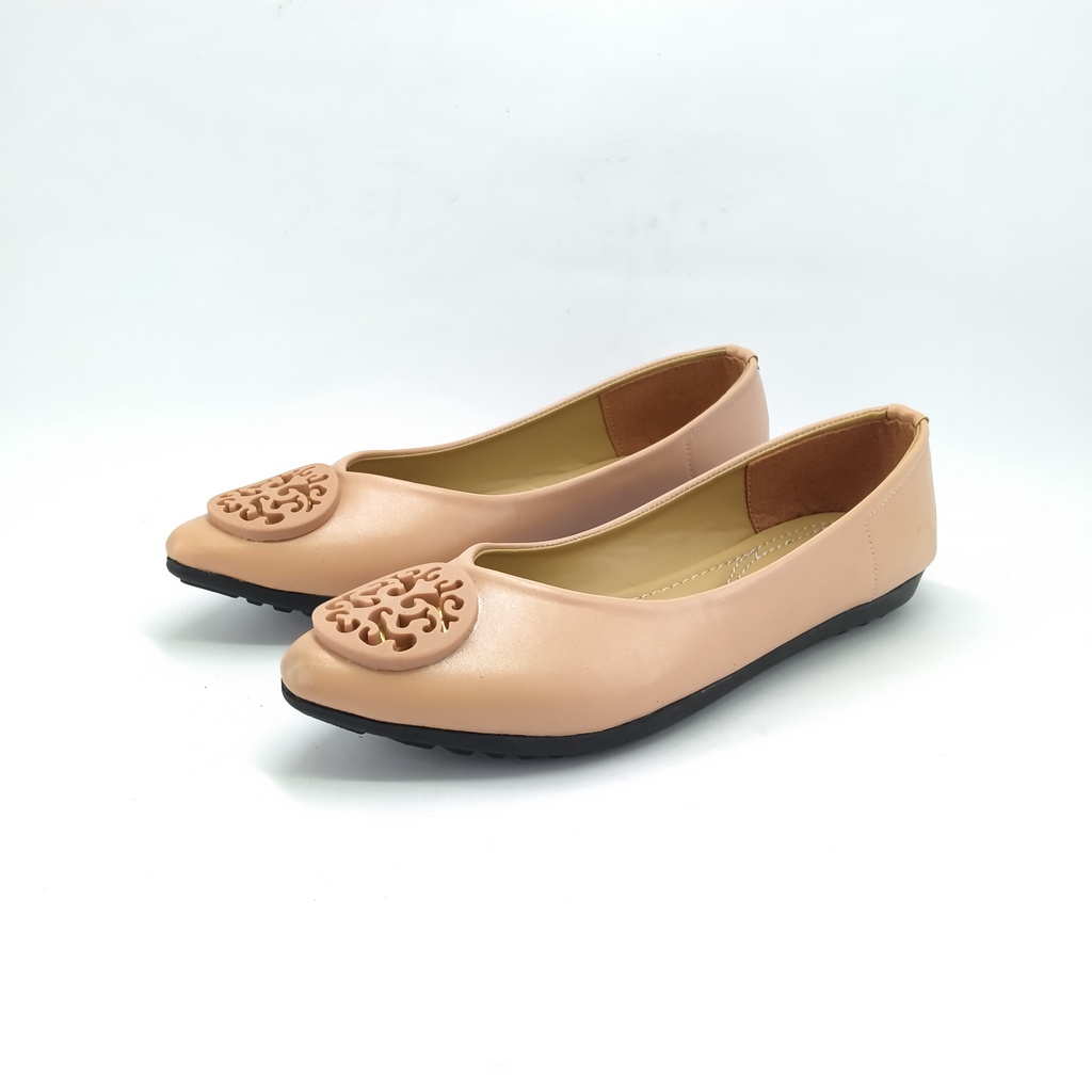 Sepatu Flat Shoes Wanita Andis AN 29 Kulit Sintetis Anti Licin