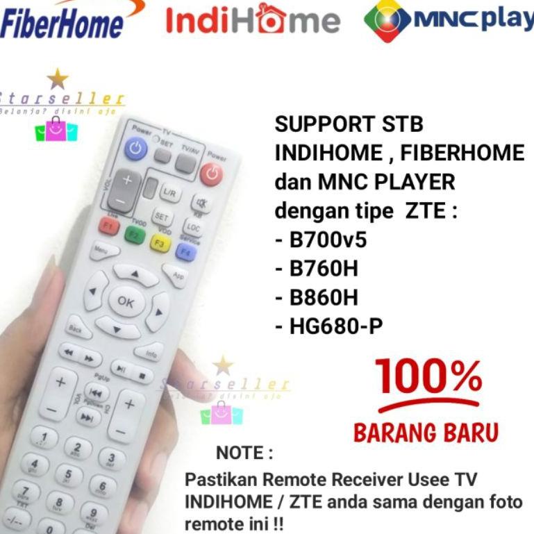 REMOTE RECEIVER STB DVB ZTE B860H B760H B700V5 MNC PLAY INDIHOME/TELKOM USEE TV –TTY.10Jn22q