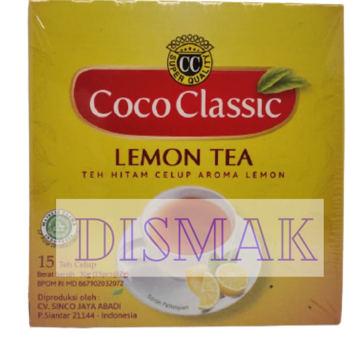 

Teh Coco Classic Lemon Tea Amplop