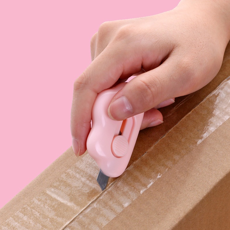 Cutter Mini Untuk Unboxing Silet Kecil Model Clouds
