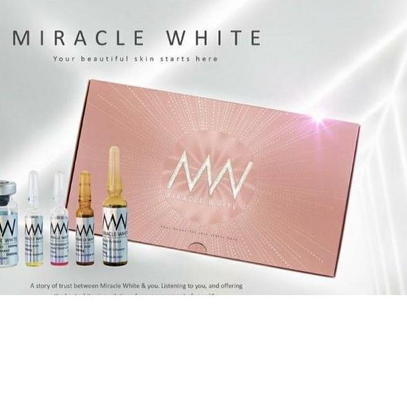 

➱ MIRACLE WHITE GLOW MW GLOW NEW BOX PINK ORIGINAL 100% ☊