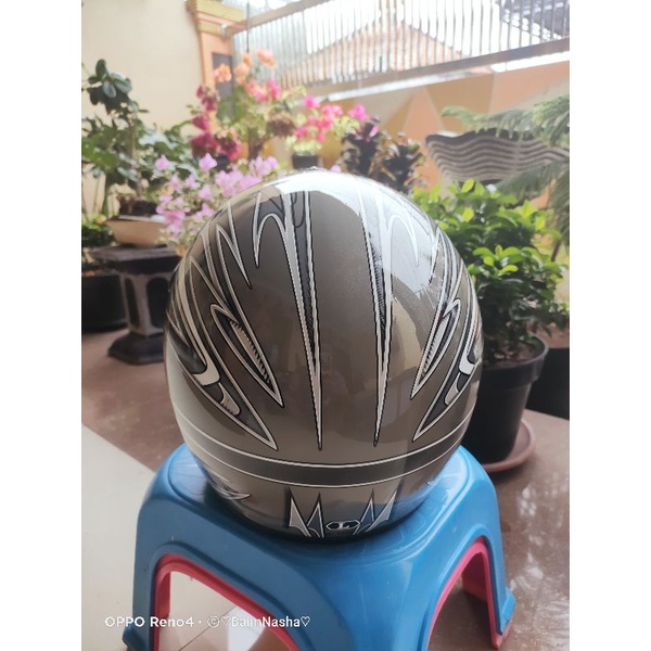 ORI helm KLX kawasaki baru