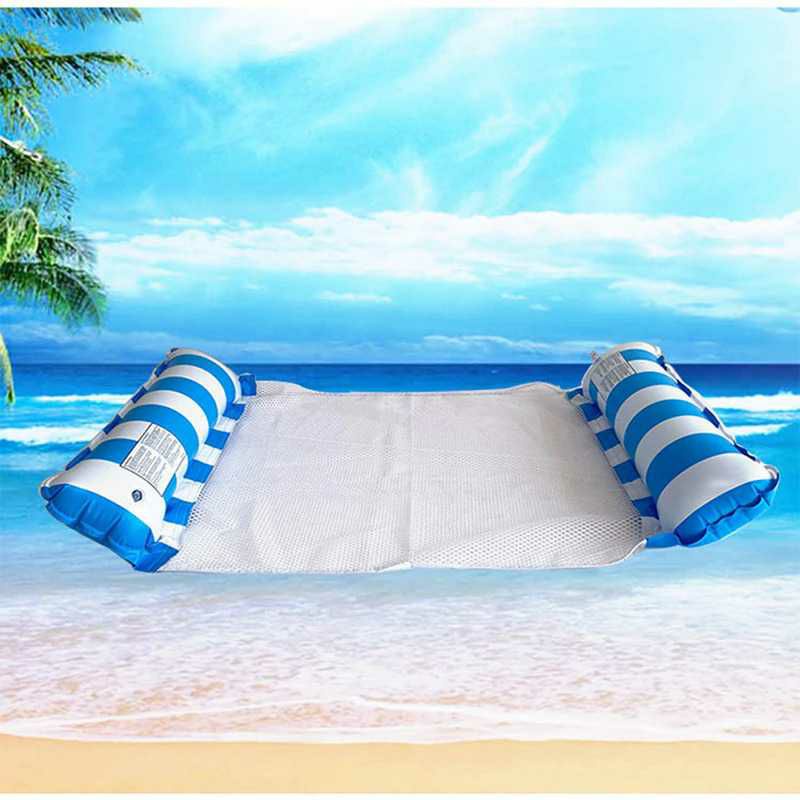 Doffy Pelampung Renang Floating Hammock Inflatable Water Bed