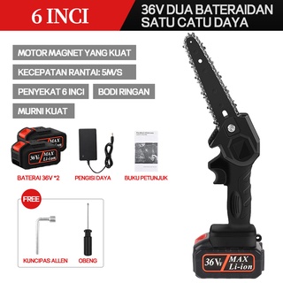 Jual NANWEI Gergaji!4/6 Inci Chainsaw Gergaji /Rantai Gergaji/Elektrik