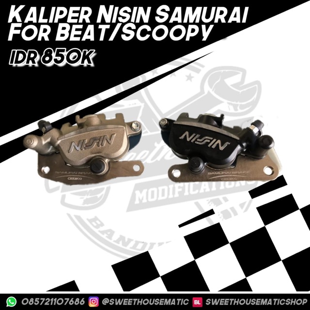 Kaliper nissin samurai beat scoopy