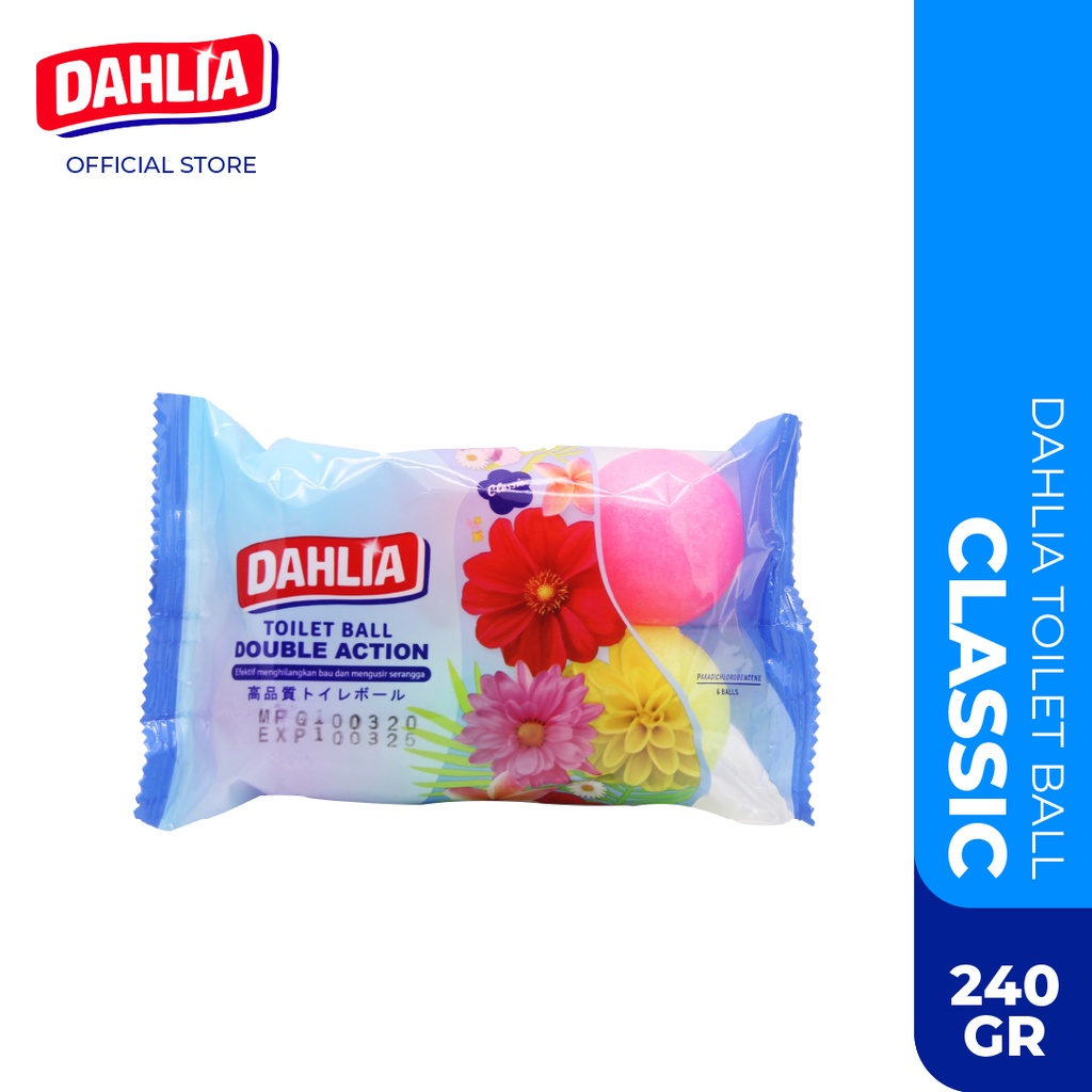 DAHLIA TOILET BALL DOUBLE ACTION K32