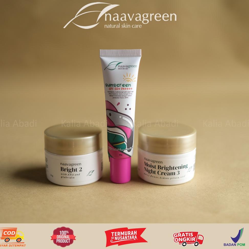 [F-UBE ✓] PAKET HEMAT NAAVAGREEN | NAVAGREEN SKINCARE | NAVAAGREEN SKIN CARE | CREAM NAAVAGREEN | NA